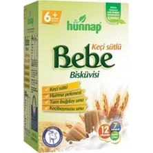 Hünnap Keçisütlü Vitaminli Bebe Bisküvisi 400GR
