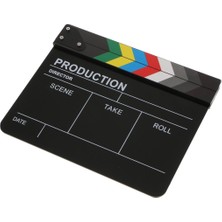 Sharplace Akrilik 30*25CM Clapboard Rol Filmi (Yurt Dışından)