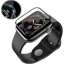 Enfein Apple Watch 4 44MM Ile Uyumlu Nano Ekran Koruyucu Cam Mpnn Akıllı Saat Kırılmaz Cam