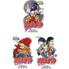 Naruto 7-8-9. Ciltler Manga Seti