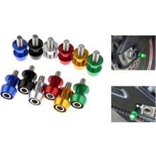 Stshop 2pcs Motosiklet Cnc Swing Arm Makaralar Kaydırıcıları Stand Bobins 8mm (Yurt Dışından)