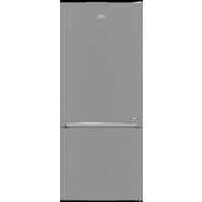 Beko 670482 Mı 480LT F Enerji Inox Çift Kapılı Buzdolabı