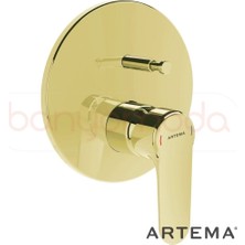Artema Ankastre Banyo Bataryası (Sıva Üstü Grubu) Altın A4272723