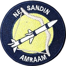 Amraam Peç - Arma - Askeri Patch