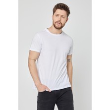 Mmetalic Metalıc Erkek Çok Renkli T- Shirt Regular Fit Rahat Kesim Bisiklet Yaka Basic Tişört