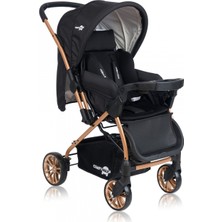 Comfymax Çift Yönlü Lüks Bebek Arabası - Black Thunder