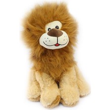 Toru Toys Oturan Sevimli Aslan Peluş Oyuncak 35 cm