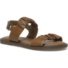 Nine West Gumbama 2fx Taba Kadın Düz Sandalet