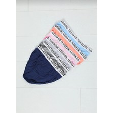 Tutku Penye Rahat Kalıp 6'lı Paket Çok Renkli Fashion Girl Kadın Slip Külot