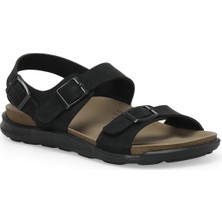 Polaris 319749.Z 2fx Siyah Kadın Düz Sandalet