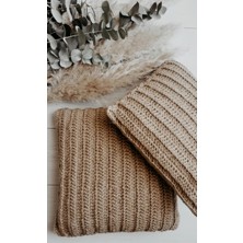Jüt Home Jüt Hasır Dekoratif Kırlent / Yastık
