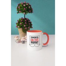 Dünyanın En Iyi Babası Babaya Hediye Kupa Bardak Turuncu