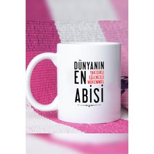 Abiye Hediye Kupa Bardak Beyaz