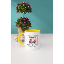 Dünyanın En Iyi Babası Babaya Hediye Kupa Bardak Sarı