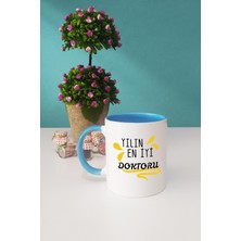 Hedizu Yılın En Iyi Doktoru Doktora Hediye Kupa Bardak Mavi