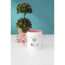Pilot Hediye Kupa Bardak Pembe