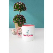 Diş Hekimi Hediye Kupa Bardak Pembe