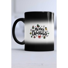 Hedizu Merry Christmas Yılbaşı Hediyesi Kupa Bardak Sihirli