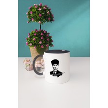 Hedizu Asil Kan Atatürk Kupa Bardak Siyah