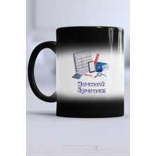 Matematik Öğretmeni Öğretmenler Günü Hediyesi Kupa Bardak Sihirli