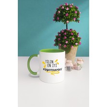 Yılın En Iyi Fizyoterapisti Fizyoterapiste Hediye Kupa Bardak Yeşil