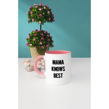 Hedizu Mama Knows Best Kupa Bardak Pembe