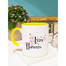 Evin Hanımı Kupa Bardak Sarı