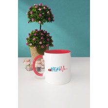 Hedizu Doktora Hediye Hekim Kupa Bardak Kırmızı