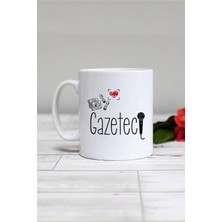 Hedizu Gazeteci Kupa Bardak Beyaz
