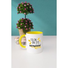 Yılın En Iyi Hemşiresi Hemşireye Hediye Kupa Bardak Sarı