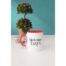 Hedizu Iyi Ki Varsın Dayı Dayıya Hediye Kupa Bardak Kırmızı
