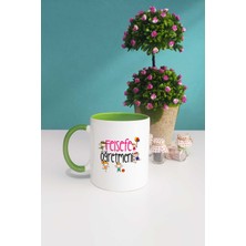 Hedizu Felsefe Öğretmeni Öğretmenler Günü Hediyesi Kupa Bardak Yeşil