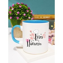 Hedizu Evin Hanımı Kupa Bardak Mavi