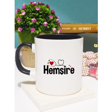 Hemşireye Hediye Hemşire Kupa Bardak Siyah