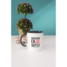 Dayıya Hediye Kupa Bardak Siyah