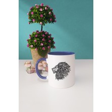 Hedizu Aslan Kupa Bardak Lacivert