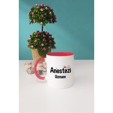 Anestezi Uzmanı Hediye Kupa Bardak Kırmızı
