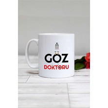 Göz Doktoru Hediye Kupa Bardak Beyaz