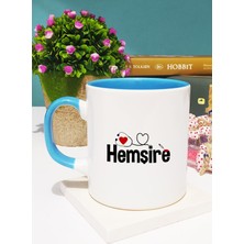 Hemşireye Hediye Hemşire Kupa Bardak Mavi