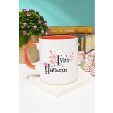 Hedizu Evin Hanımı Kupa Bardak Turuncu