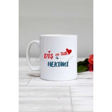 En Tatlı Diş Hekimi Kupa Bardak Beyaz