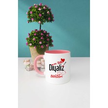 En Tatlı Diyaliz Teknikeri Kupa Bardak Pembe