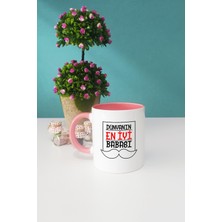 Hedizu Dünyanın En Iyi Babası Babaya Hediye Kupa Bardak Pembe