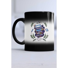 Öğretmenler Günü Hediyesi Kupa Bardak Sihirli