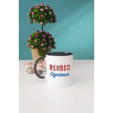 Rehber Öğretmeni Hediye Kupa Bardak Siyah