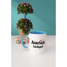 Anestezi Teknisyeni Hediye Kupa Bardak Mavi