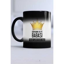 Babalar Günü Hediyesi Kupa Bardak Sihirli