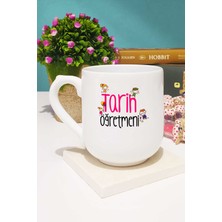 Tarih Öğretmeni Kupa Bardak Oval