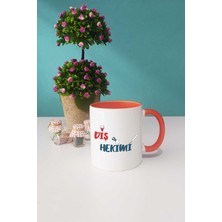 Hedizu Diş Hekimi Kupa Bardak Turuncu