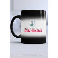 Diş Hekimi Hediye Kupa Bardak Sihirli